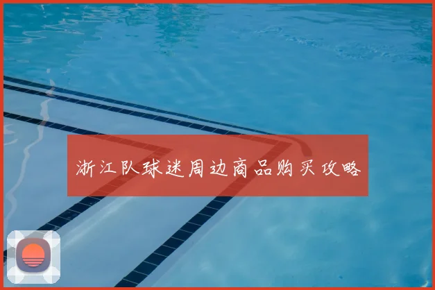 浙江队球迷周边商品购买攻略